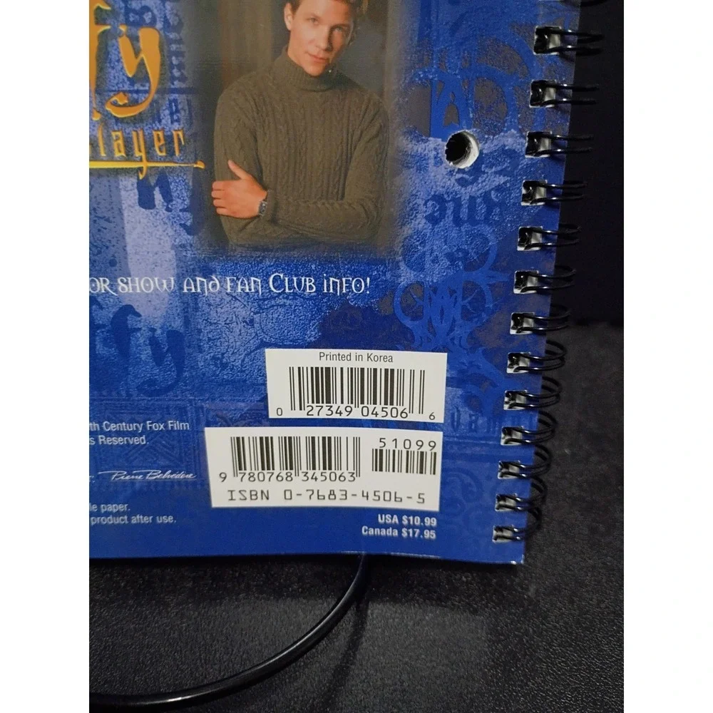 Buffy the Vampire Slayer 2001-2002 Student Planner 90s Classics Ser 0768345065